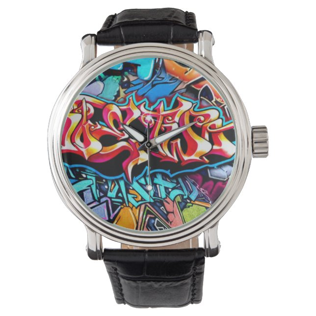 Graffiti Watch 2 Horloge (Voorkant)
