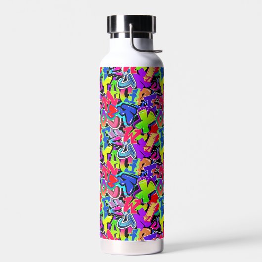 Graffiti Waterfles (Links)