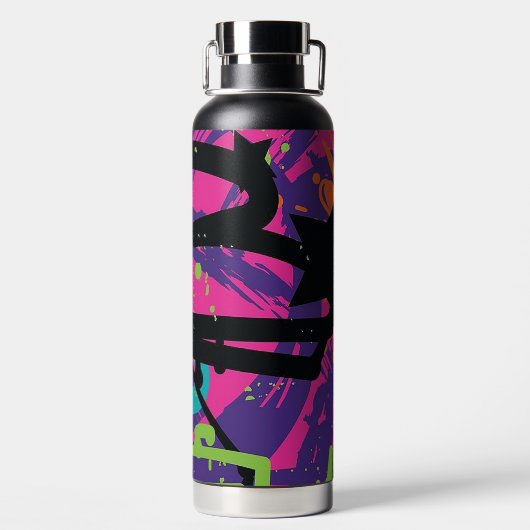 Graffiti Waterfles (Achterkant)