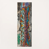 Graffiti yogamat (Voorkant)