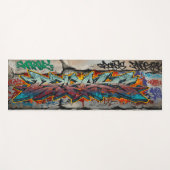 Graffiti yogamat (Voorkant (horizontaal))