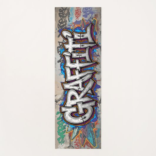 Graffiti Yogamat (Voorkant)