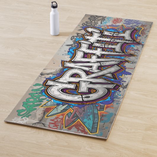 Graffiti Yogamat (In situ)