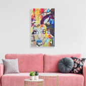 Graffiti | Zazzle_Growshop. Canvas Afdruk (Insitu (Woonkamer))