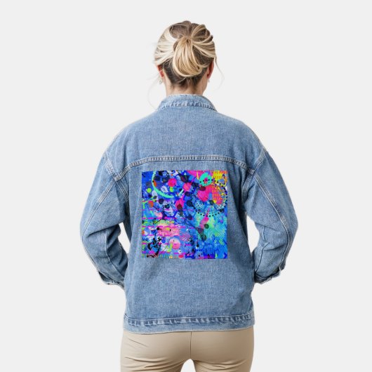 Graffiti-Zee 1 Denim Jacket (Model)