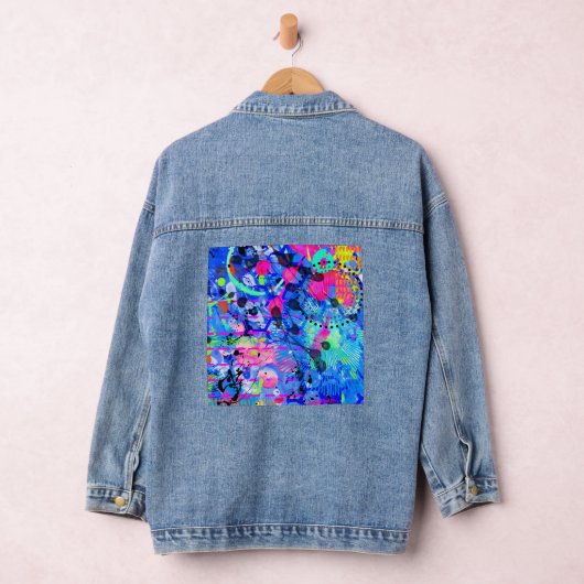 Graffiti-Zee 1 Denim Jacket (Hangar)
