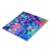 Graffiti Zee 1 Tegeltje (Zijkant)