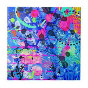 Graffiti Zee 1 Tegeltje