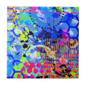 Graffiti Zee 3 Tegeltje (Voorkant)