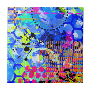 Graffiti Zee 3 Tegeltje