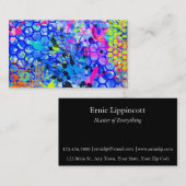 Graffiti Zee Abstract Visitekaartje (Voorkant / Achterkant)