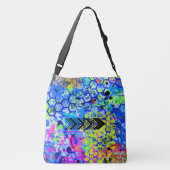Graffiti Zee Crossbody Tas (Achterkant)