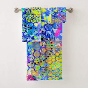 Graffiti Zee handdoek set