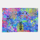 Graffiti Zee keukenhanddoek (Horizontaal)