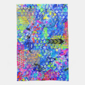 Graffiti Zee keukenhanddoek (Verticaal)