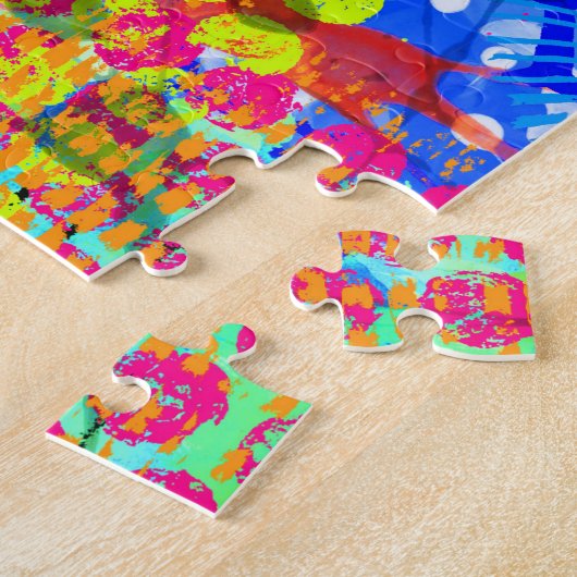 Graffiti Zee Legpuzzel (Zijkant)