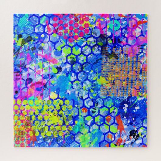 Graffiti Zee Legpuzzel (Horizontaal)