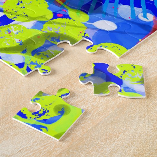 Graffiti Zee Legpuzzel (Zijkant)
