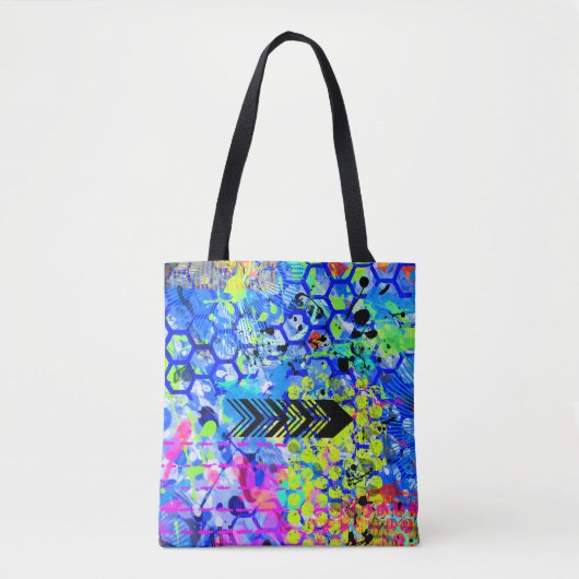 Graffiti Zee Tote Bag (Voorkant)