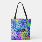 Graffiti Zee Tote Bag (Achterkant)