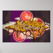 Graffiti ZEST Poster (Voorkant)