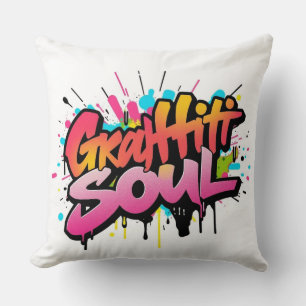 Graffiti Ziel Kussen - Urban Street Art Hip Hop