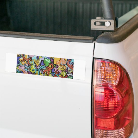 graffitidarmen bumpersticker (Op Truck)