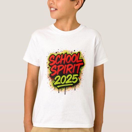 Graffitiklas van het Urban Spirit T-shirt 2025 (Voorkant)