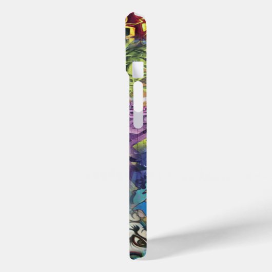 graffitikunst Case-Mate iPhone case (Achterkant / Links)