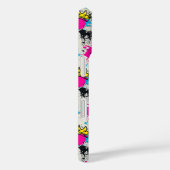 Graffitipatroon met neonkleuren en urbane grunge Case-Mate iPhone case (Achterkant / Rechts)