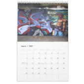 Graffitis in Wenen Oostenrijk 2023 Kalender (Mar 2027)