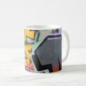 Graffitis koffiebeker koffiemok (Voorkant rechts)