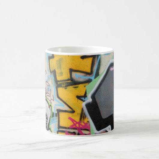 Graffitis koffiebeker koffiemok (Center)