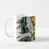 Graffitis koffiebeker koffiemok (Links)