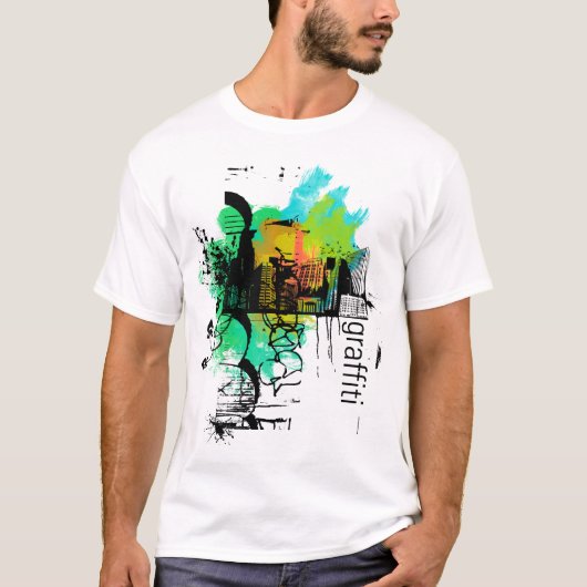 graffitishirt t-shirt (Voorkant)