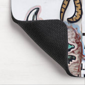 Graffitti Aliens Muismat (Hoek)