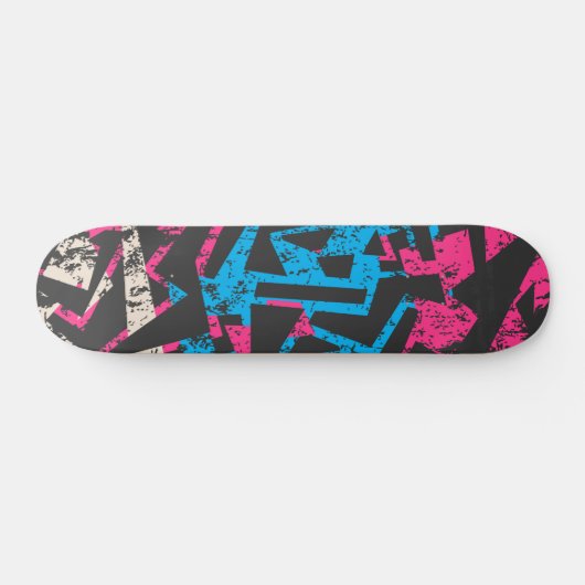 Graffitti kunstskateboard persoonlijk skateboard (Horizontaal)