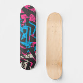 Graffitti kunstskateboard persoonlijk skateboard (Voorkant)