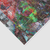 graffitti tissuepapier (Detail)