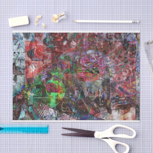 graffitti tissuepapier (Craft)