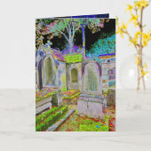 Grafheuvel-Beschermingszegenkaart Kaart (Gele Bloem)