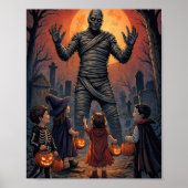 Grafheuveltruc-of-behandelmummie Poster (Voorkant)