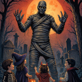 Grafheuveltruc-of-behandelmummie Poster