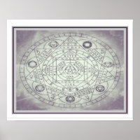 Grafiek 16 x20 voor Geometrie/Alchemie