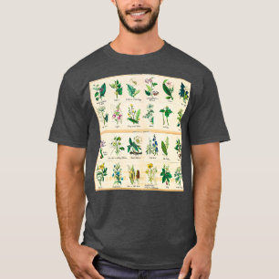 Grafiek 1843 Planten T-shirt