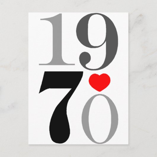 GRAFIEK 1970 BRIEFKAART (Voorkant)