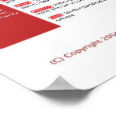 Grafiek 20x28 Chakra: De Roby Chart Poster (Hoek)