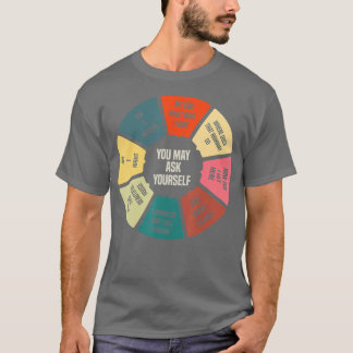 Grafiek 80s Muziekretro Lyrics Pie die u aan uw vr T-shirt