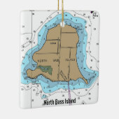 Grafiek bij het meer van het noordpoolgebied keramisch ornament (Rechts)