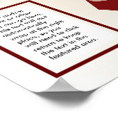 Grafiek Bourgogne Poster (Hoek)